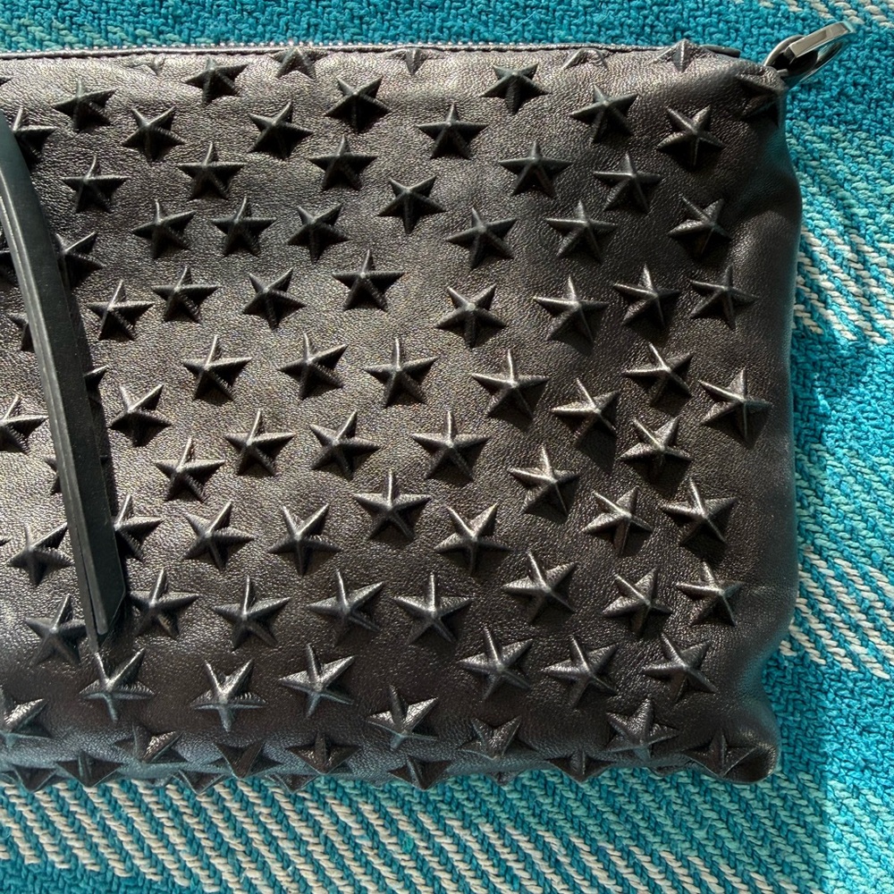 All Saints Black Star-Studded Crossbody Bag - Picture 3 of 16